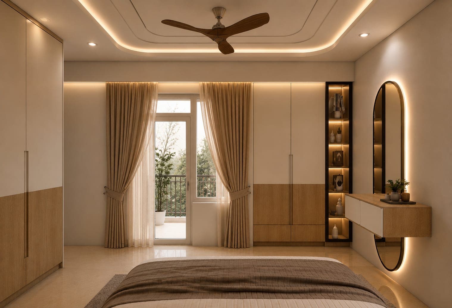 Warm Wood Retreat — TBD interior in TBD